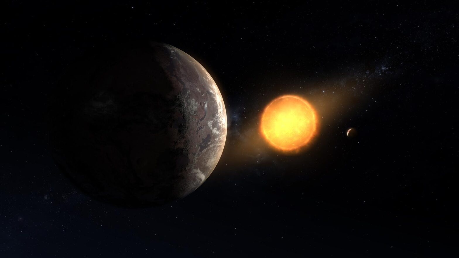 Artist's impression of Kepler-1649 c