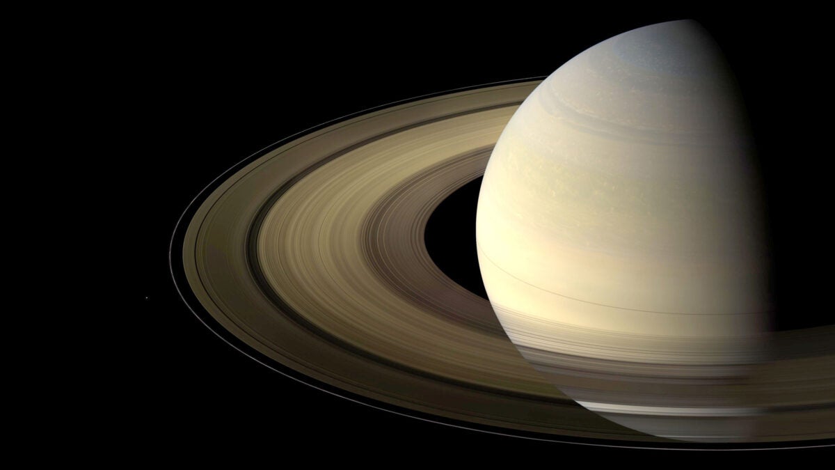 Cassini image of Saturn