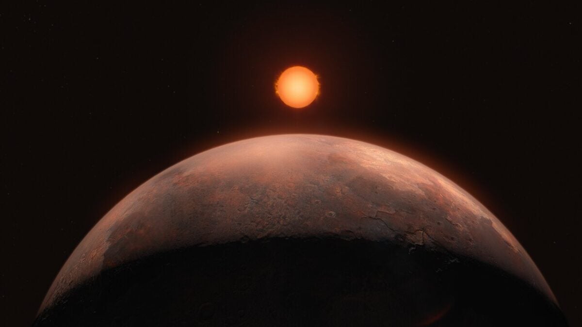 Artist's impression of Barnard b