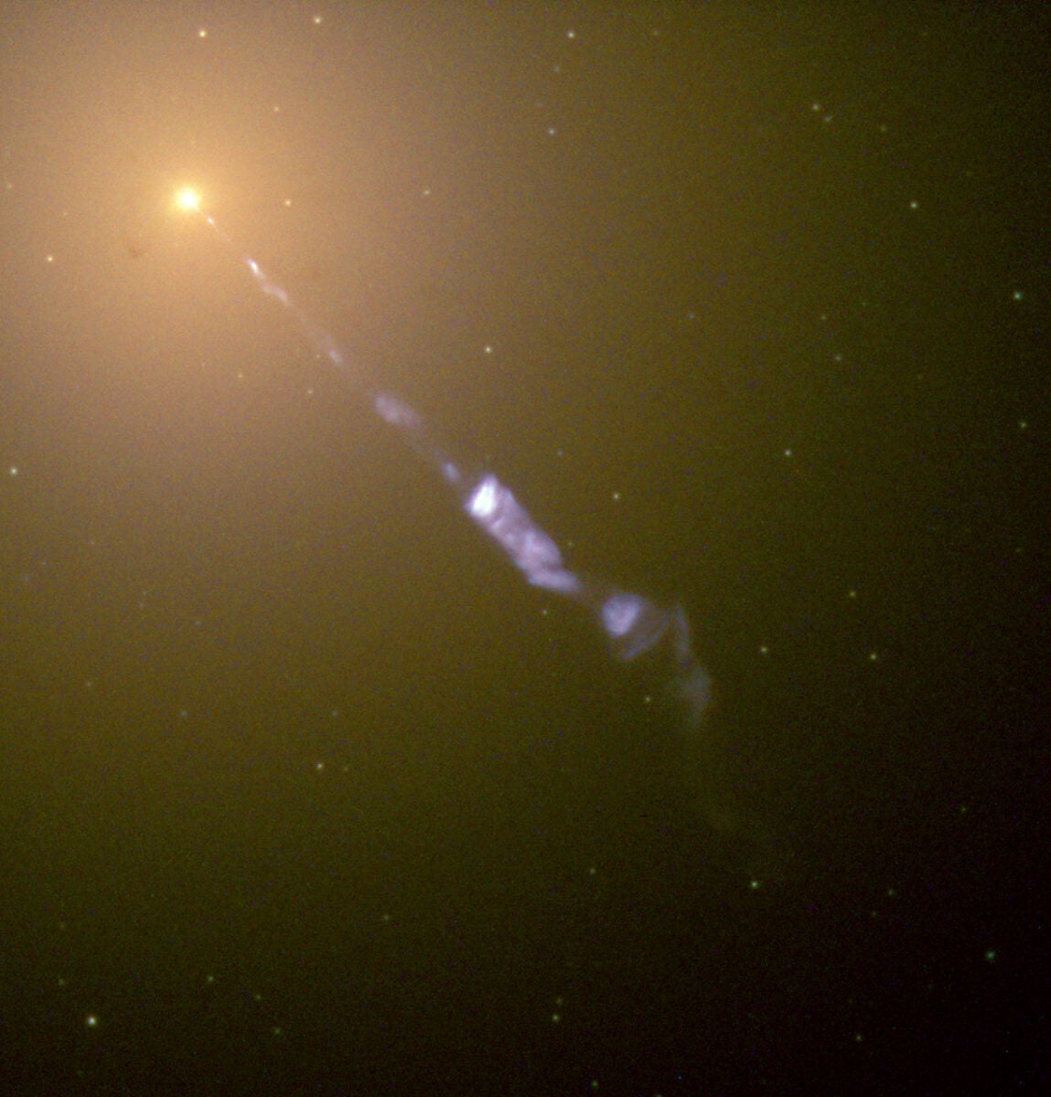 Jet from M87* supermassive black hole